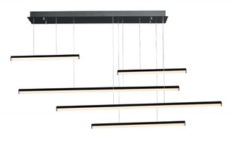 Hover-Multi-Light Pendant (94|E21376-BK)