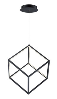 4 Square-Single Pendant (94|E30582-BK)