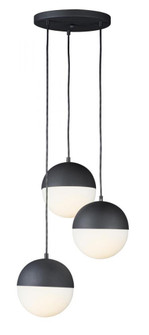 Half Moon-Multi-Light Pendant (94|E20364-92BK)