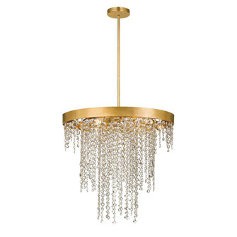 Winham 24'' Hand Cut Crystal Antique Gold Chandelier (205|WIN-616-GA-CL-MWP)