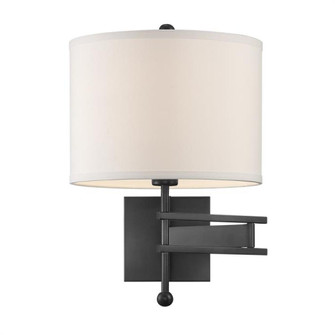 Marshall 1 Light Matte Black Task Sconce (205|MAR-A8031-MK)