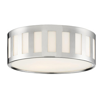 Kendal 14'' Polished Nickel Flush Mount (205|KEN-2203-PN)