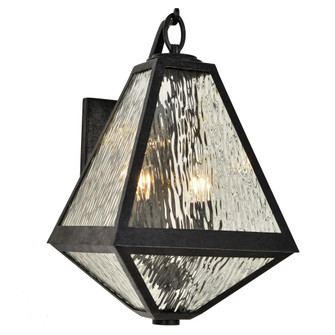 Brian Patrick Flynn Glacier 11'' Black Charcoal Outdoor Sconce (205|GLA-9722-WT-BC)