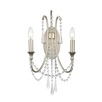 Arcadia 11.25'' Antique Silver Sconce (205|ARC-1902-SA-CL-MWP)