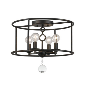 Cameron 15'' English Bronze Semi Flush Mount (205|9267-EB)