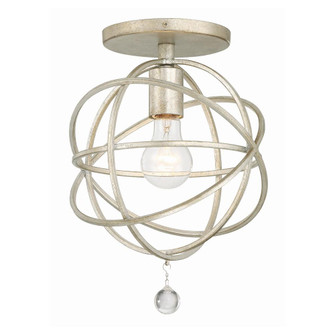 Solaris 9'' Olde Silver Semi Flush Mount (205|9220-OS_CEILING)