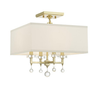Paxton 16'' Aged Brass Semi Flush Mount (205|8105-AG_CEILING)