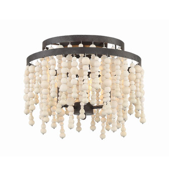 Poppy 15'' Forged Bronze Semi Flush Mount (205|POP-A5073-FB)