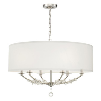 Mirage 30'' Drum Shade Polished Nickel Chandelier (205|8006-PN)