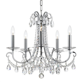 Othello 5 Light Polished Chrome Chandelier (205|6825-CH-CL-MWP)