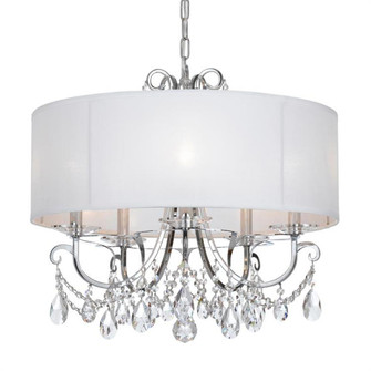 Othello 5 Light Swarovski Strass Crystal Polished Chrome Chandelier (205|6625-CH-CL-S)