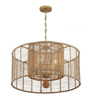 Jayna 25'' Burnished Silver Chandelier (205|JAY-A5004-BS)