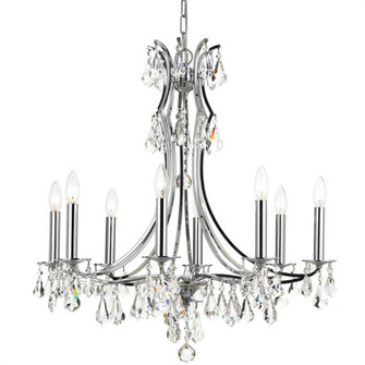 Cedar 8 Light Polished Chrome Chandelier (205|5938-CH-CL-MWP)