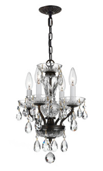 Welton 11'' Hand Cut Crystal English Bronze Chandelier (205|5534-EB-CL-MWP)