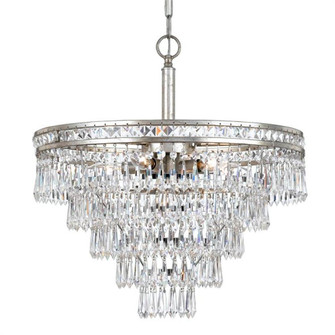 Mercer 7 Light Hand Cut Crystal Olde Silver Convertible Chandelier (205|5264-OS-CL-MWP)