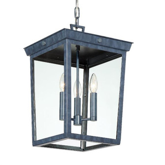 Belmont 3 Light Graphite Outdoor Pendant (205|BEL-A8065-GE)