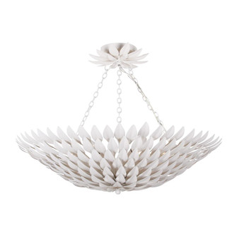 Broche 24.5'' Matte White Semi Flush Mount (205|517-MT_CEILING)