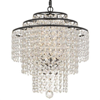 Arielle 4 Light Dark Bronze Chandelier (205|ARI-304-DB-CL-MWP)