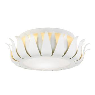 Broche 3 Light Matte White Flush Mount (205|510-MT)
