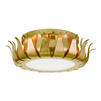 Broche 16'' Antique Gold Flush Mount (205|510-GA)