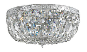 Crystorama 3 Light Spectra Crystal Polished Chrome Flush Mount (205|716-CH-CL-SAQ)