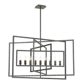 Capri 39'' Raw Steel Chandelier (205|337-RS)