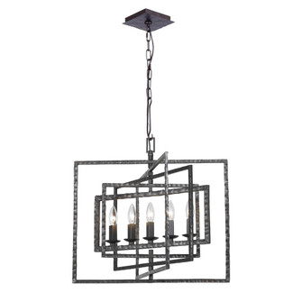 Capri 24'' Raw Steel Chandelier (205|336-RS)