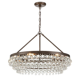 Calypso 30'' Crystal Teardrop Vibrant Bronze Chandelier (205|275-VZ)