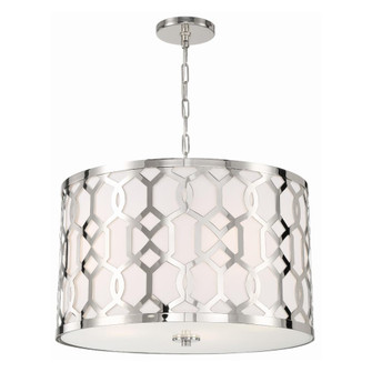 Libby Langdon Jennings 24.25'' Polished Nickel Pendant (205|2266-PN)