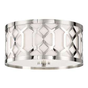 Libby Langdon Jennings 16.25'' Polished Nickel Flush Mount (205|2263-PN)