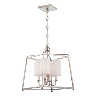Libby Langdon Sylvan 16'' Polished Nickel Chandelier (205|2245-PN)