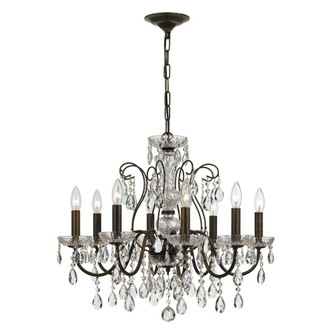 Butler 25.5'' Hand Cut Crystal English Bronze Chandelier (205|3028-EB-CL-MWP)