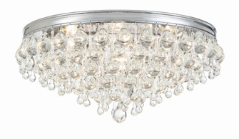 Calypso 20'' Crystal Teardrop Polished Chrome Flush Mount (205|138-CH)