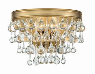 Calypso 10.75'' Crystal Teardrop Vibrant Gold Sconce (205|132-VG)