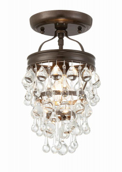 Calypso 7.25'' Crystal Teardrop Vibrant Bronze Semi Flush Mount (205|131-VZ_CEILING)