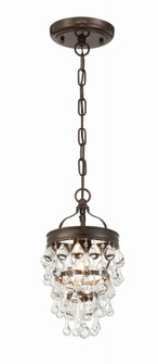 Calypso 7.25'' Crystal Teardrop Vibrant Bronze Chandelier (205|131-VZ)