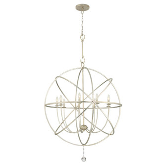 Solaris 40'' Olde Silver Chandelier (205|9229-OS)