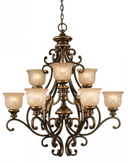 Norwalk 9 Light Bronze Umber Chandelier (205|7409-BU)