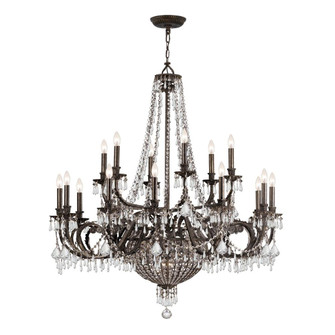 Vanderbilt 44'' Hand Cut Crystal English Bronze Chandelier (205|5169-EB-CL-MWP)