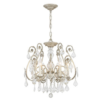 Regis 20'' Hand Cut Crystal Olde Silver Chandelier (205|5115-OS-CL-MWP)