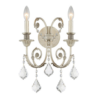 Regis 12.5'' Hand Cut Crystal Olde Silver Sconce (205|5112-OS-CL-MWP)