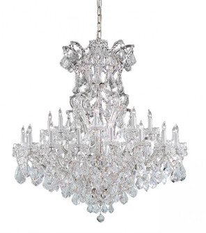 Maria Theresa 25 Light Spectra Crystal Polished Chrome Chandelier (205|4424-CH-CL-SAQ)