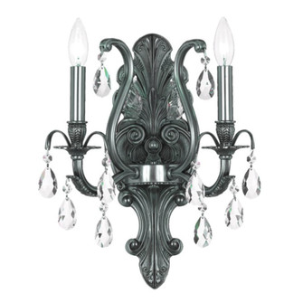 Dawson 12.5'' Hand Cut Crystal Pewter Sconce (205|5563-PW-CL-MWP)
