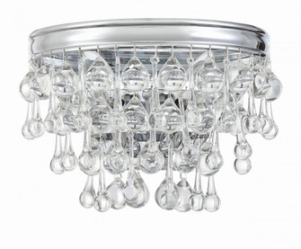 Calypso 10.75'' Crystal Teardrop Polished Chrome Sconce (205|132-CH)