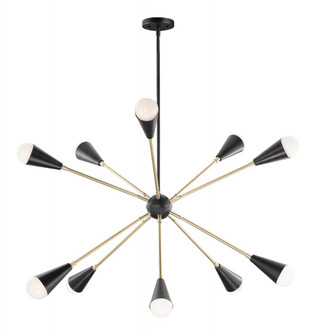 Lovell-Multi-Light Pendant (19|11268BKSBR)