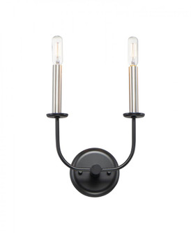 Wesley-Wall Sconce (19|10322BKSN)