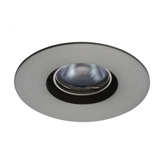 Ocularc 1.0 LED Round Open Adjustable Trim with Light Engine and New Construction or Remodel Housi (1357|R1BRA-08-F930-BN)