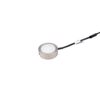 1 Single Wired Puck Light w/ Cord (1357|HR-AC71-CS-BN) 1 Single Wired Puck Light w/ Cord (1357|HR-AC71-CS-BN)