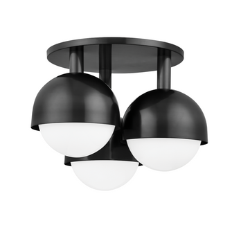 3 LIGHT SEMI FLUSH (57|1203-OB)