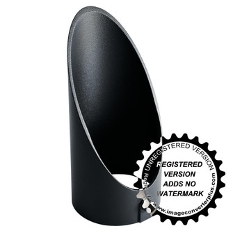 Accent VLO 6'' Large Long Cowl Textured Black (2|16068BKT)